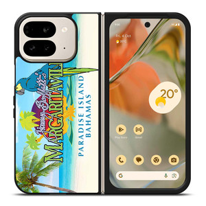 BEACH JIMMY BUFFETS MARGARITAVILLE LOGO Google Pixel 9 Pro Fold Case Cover
