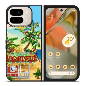 BEACH JIMMY BUFFETS MARGARITAVILLE Google Pixel 9 Pro Fold Case Cover