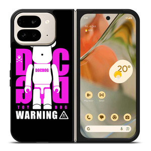 BEARBRICK DOC DOG TOY DOG Google Pixel 9 Pro Fold Case Cover