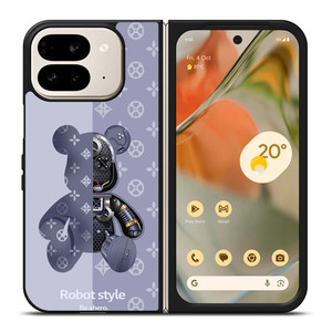 BEARBRICK ROBOT STYLE COOL BEAR Google Pixel 9 Pro Fold Case Cover