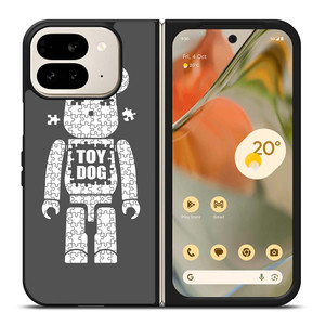 BEARBRICK TOY DOG Google Pixel 9 Pro Fold Case Cover