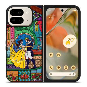 BEAUTY AND THE BEAST SETENED GLASS Google Pixel 9 Pro Fold Case Cover
