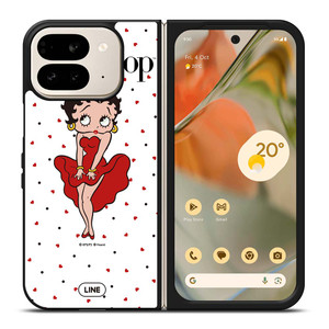 BETTY BOOP POLKADOT Google Pixel 9 Pro Fold Case Cover