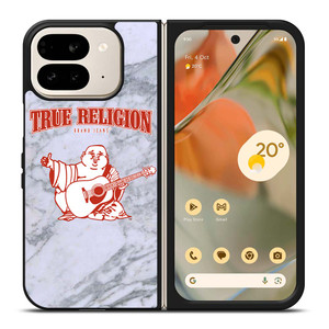 BIG BUDDHA TRUE RELIGION MARBLE Google Pixel 9 Pro Fold Case Cover