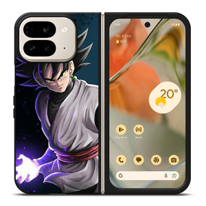 BLACK GOKU DRAGON BALL SUPER ANIME MANGA Google Pixel 9 Pro Fold Case Cover