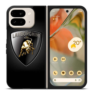 BLACK LAMBORGHINI LOGO Google Pixel 9 Pro Fold Case Cover BLACK LAMBORGHINI LOGO Google Pixel 9 Pro Fold Case Cover