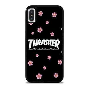 THRASHER SAKURA FLOWER iPhone XS Max Case Cover