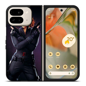 BLACK WIDOW SEXY GUN AVENGERS Google Pixel 9 Pro Fold Case Cover