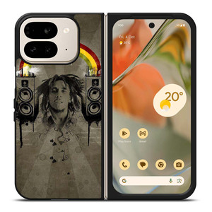 BOB MARLEY RASTA REGGAE ART Google Pixel 9 Pro Fold Case Cover