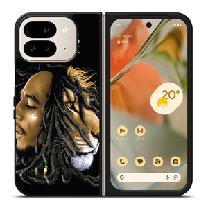 BOB MARLEY REGGAE THE LION Google Pixel 9 Pro Fold Case Cover