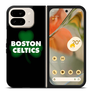 BOSTON CELTICS LEAF SYMBOL Google Pixel 9 Pro Fold Case Cover BOSTON CELTICS LEAF SYMBOL Google Pixel 9 Pro Fold Case Cover