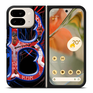 BOSTON RED SOX LOGO ART Google Pixel 9 Pro Fold Case Cover