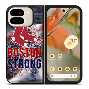 BOSTON RED SOX STRONG ART Google Pixel 9 Pro Fold Case Cover