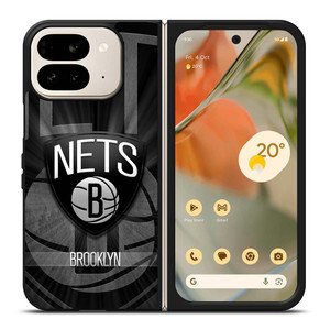 BROOKLYN NETS NBA Google Pixel 9 Pro Fold Case Cover