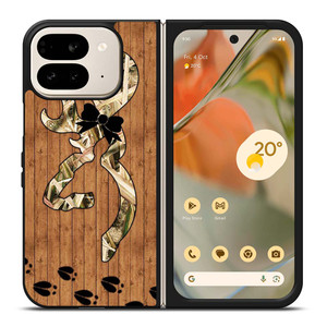 BROWNING WOODEN LOGO Google Pixel 9 Pro Fold Case Cover