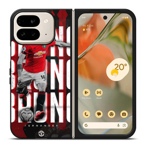 BRUNO FERNANDES MANCHESTER UNITED Google Pixel 9 Pro Fold Case Cover