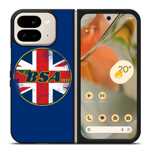BSA MOTORCYCLE LOGO 1919 UNION JACK Google Pixel 9 Pro Fold Case Cover