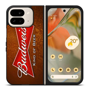 BUDWEISER KING OF BEAR LOGO Google Pixel 9 Pro Fold Case Cover