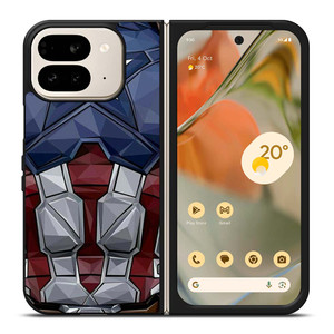 CAPTAIN AMERICA SUIT ARMOR AVENGERS Google Pixel 9 Pro Fold Case Cover