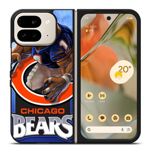 CHICAGO BEARS MASCOT LOGO Google Pixel 9 Pro Fold Case Cover