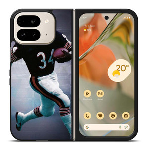 CHICAGO BEARS WALTER PAYTON NFL FOOTBALL 2 Google Pixel 9 Pro Fold Case Cover