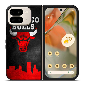 CHICAGO BULLS NBA LOGO Google Pixel 9 Pro Fold Case Cover