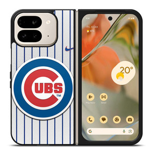 CHICAGO CUBS LOGO JERSEY Google Pixel 9 Pro Fold Case Cover