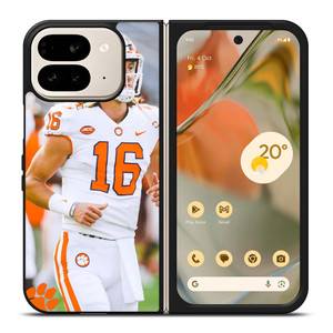 CLEMSON FOOTBALL TREVOR LAWRENCE Google Pixel 9 Pro Fold Case Cover CLEMSON FOOTBALL TREVOR LAWRENCE Google Pixel 9 Pro Fold Case Cover