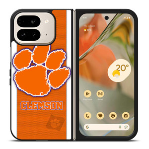 CLEMSON TIGERS NFL SYMBOL Google Pixel 9 Pro Fold Case Cover