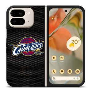 CLEVELAND CAVALIERS CARBON LOGO Google Pixel 9 Pro Fold Case Cover