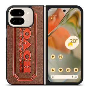 COACH LEATHERWARE EMBOSS Google Pixel 9 Pro Fold Case Cover COACH LEATHERWARE EMBOSS Google Pixel 9 Pro Fold Case Cover