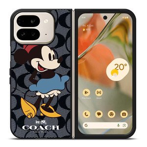 COACH MINNIE MOUSE Google Pixel 9 Pro Fold Case Cover COACH MINNIE MOUSE Google Pixel 9 Pro Fold Case Cover
