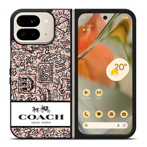 COACH NEW YORK ABSTRACK Google Pixel 9 Pro Fold Case Cover
