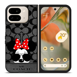 COACH NEW YORK DISNEY MICKEY MOUSE Google Pixel 9 Pro Fold Case Cover