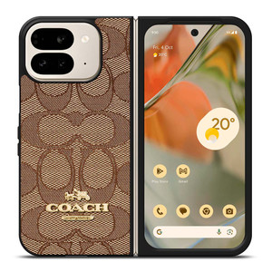 COACH NEW YORK PATTERN Google Pixel 9 Pro Fold Case Cover COACH NEW YORK PATTERN Google Pixel 9 Pro Fold Case Cover