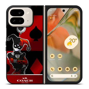COACH NEW YORK X HARLEY QUINN 2 Google Pixel 9 Pro Fold Case Cover