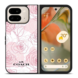 COACH ROSES Google Pixel 9 Pro Fold Case Cover COACH ROSES Google Pixel 9 Pro Fold Case Cover