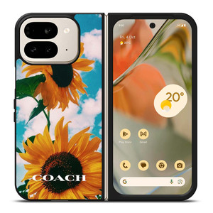 COACH SUNFLOWER Google Pixel 9 Pro Fold Case Cover