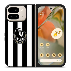 COLLINGWOOD MAGPIES AUSTRALIA FOOTBALL Google Pixel 9 Pro Fold Case Cover