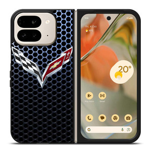 CORVETTE METAL LOGO Google Pixel 9 Pro Fold Case Cover CORVETTE METAL LOGO Google Pixel 9 Pro Fold Case Cover