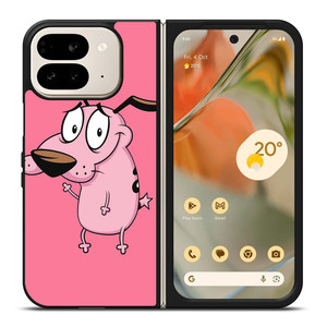 COURAGE THE COWARDLY DOG CARTOON Google Pixel 9 Pro Fold Case Cover
