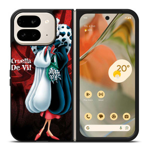 CRUELLA DE VIL DISNEY VILLAIN Google Pixel 9 Pro Fold Case Cover