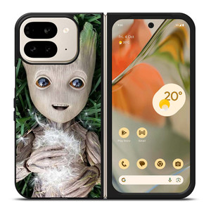 CUTE BABY GROOT Google Pixel 9 Pro Fold Case Cover