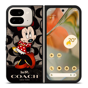 CUTE COACH MINNIE MOUSE Google Pixel 9 Pro Fold Case Cover CUTE COACH MINNIE MOUSE Google Pixel 9 Pro Fold Case Cover