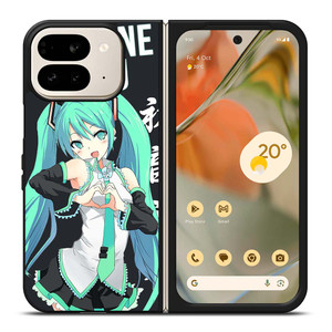 CUTE HATSUNE MIKU Google Pixel 9 Pro Fold Case Cover