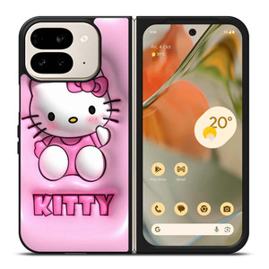 CUTE PINK HELLO KITTY Google Pixel 9 Pro Fold Case Cover CUTE PINK HELLO KITTY Google Pixel 9 Pro Fold Case Cover