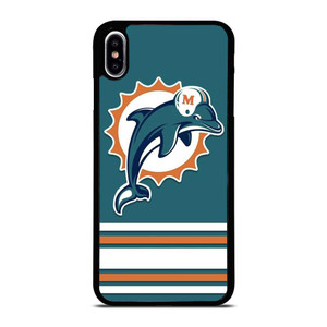 MIAMI DOLPHINS logo iPhone XS Max Case Cover MIAMI DOLPHINS logo iPhone XS Max Case Cover