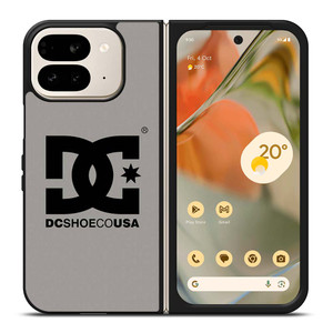 DC SHOE CO USA LOGO GREY Google Pixel 9 Pro Fold Case Cover