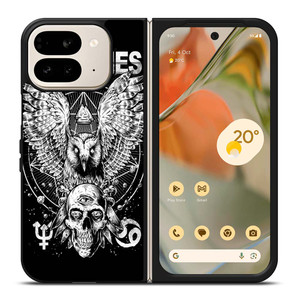 DEFTONES ROCK BAND SKULL LOGO Google Pixel 9 Pro Fold Case Cover