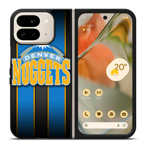 DENVER NUGGETS STRIPE LOGO Google Pixel 9 Pro Fold Case Cover